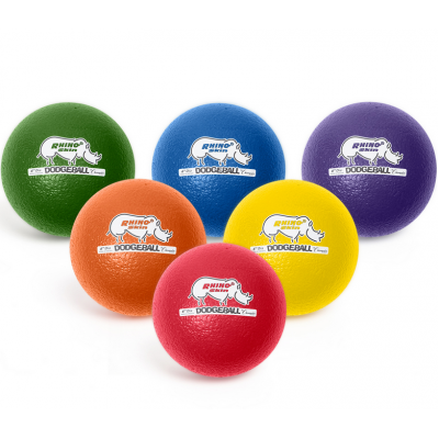 Ballon Rhino Skin - Dodgeball - Ens. de 6 - 7"